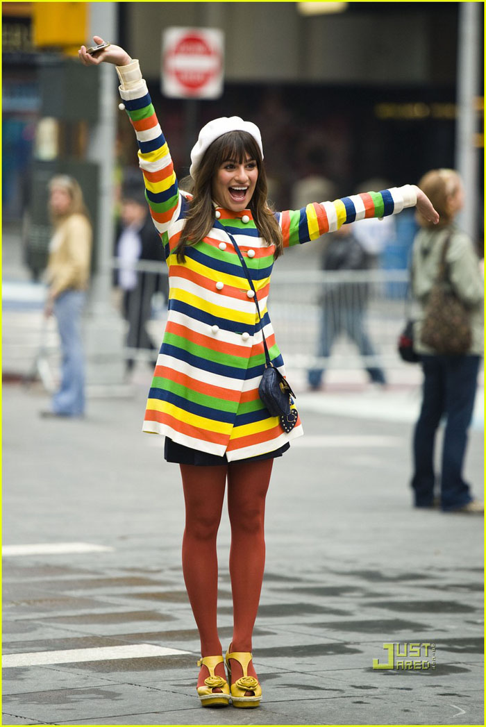 I <3 NY in rainbow trench