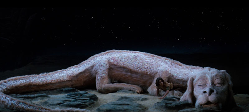 Atreyu si risveglia tra le zampe del FortunaDrago