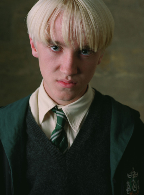 L’odioso Tom “Malfoy” Felton nemesi collegiale di Harry Potter.