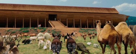 L’arca commissionata da Dio in persona all’ex anchorman onnipotente Steve Carell…