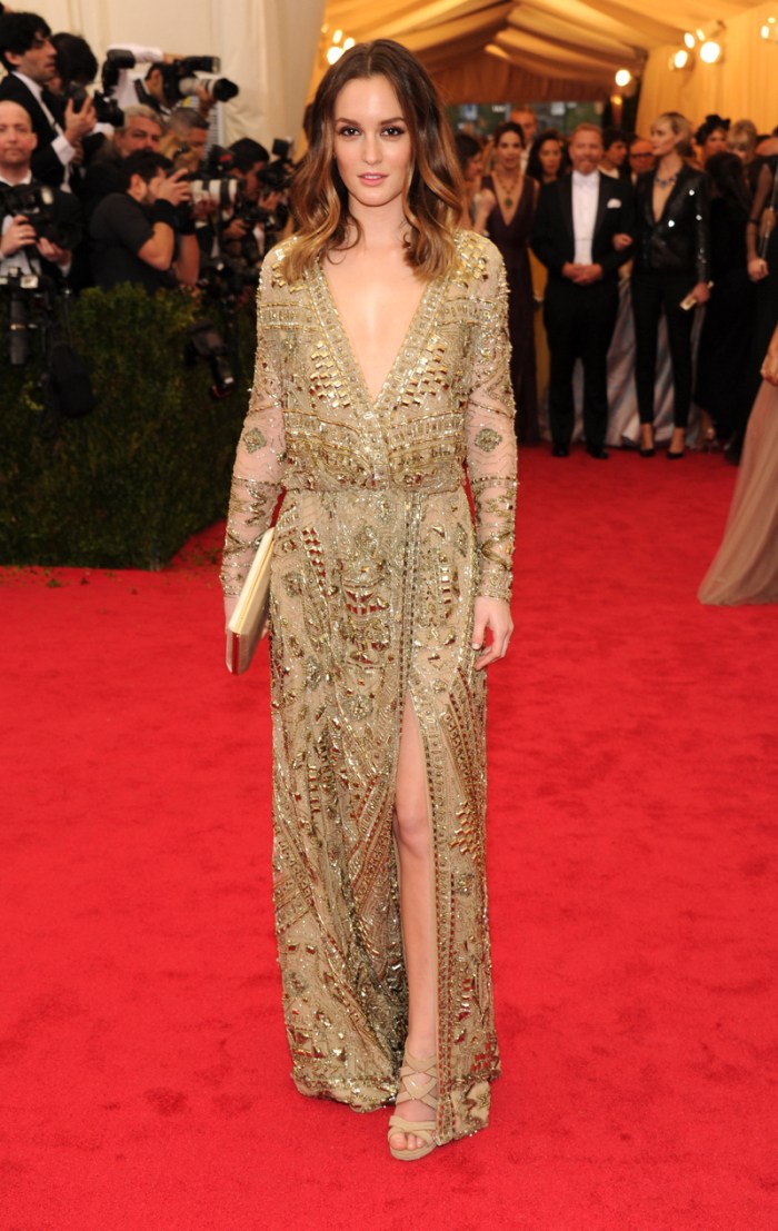 Leighton Meester sfoggia un sofisticato charme retro by Emilio Pucci