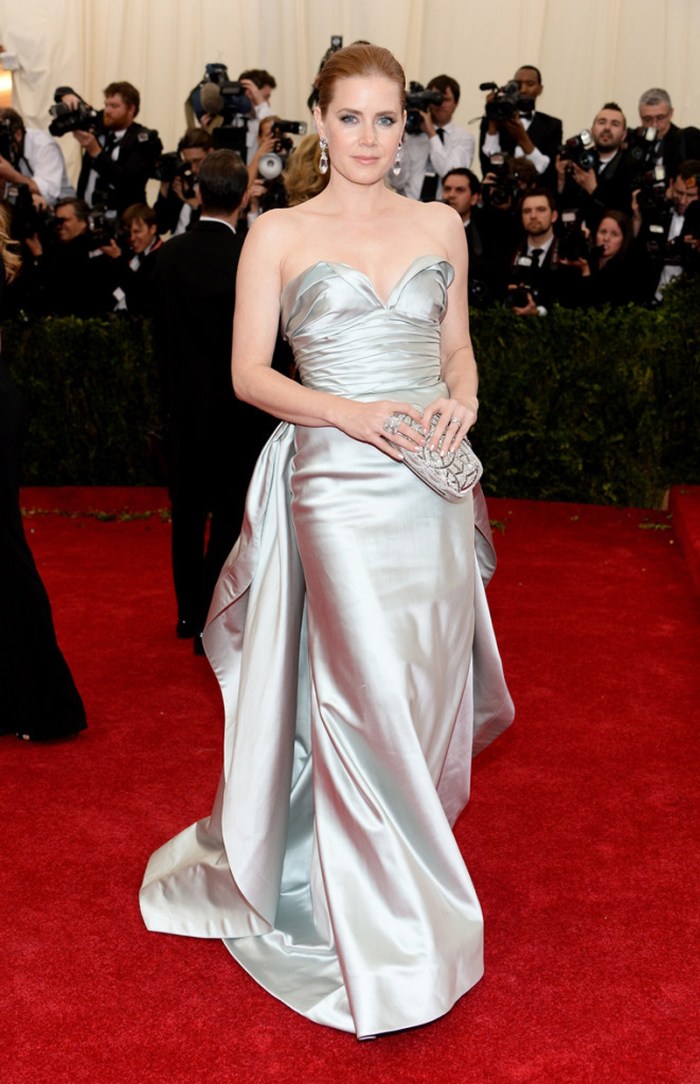 Amy Adams in Oscar de la Renta d'argent