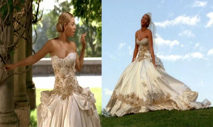 Beyoncé e il principesco ball gown disegnato da Baracci in Best Thing I Never Had (2011)