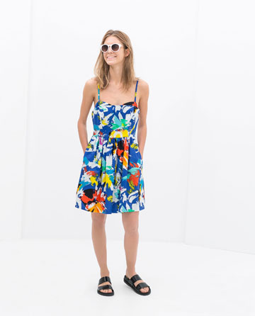 Abito stampa Zara € 39.95