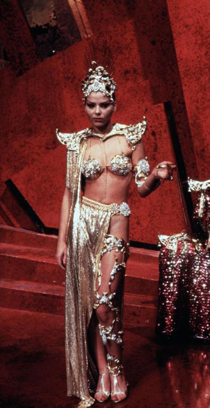 Ornella Muti è l’attraente Principessa Aura del pianeta Mongo in Flash Gordon (1980)
