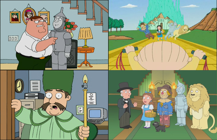 I Griffin (i personaggi de Il Mago di Oz fanno capolino in più episodi)