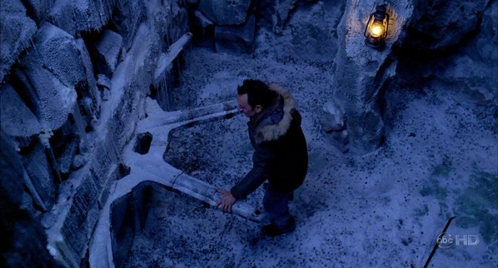 Ruota ghiacciata in Lost (2004-2010)