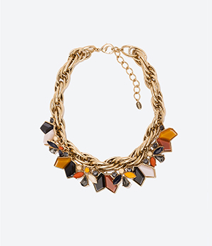 Collana strass Zara 22,95 €