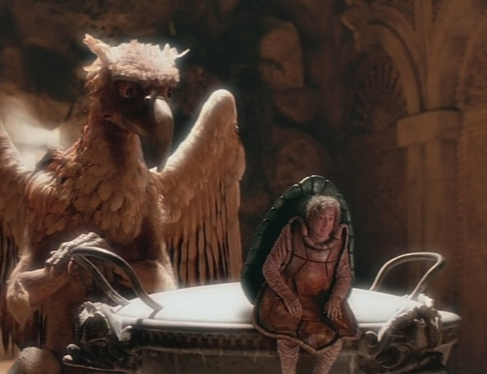 Falsa Tartaruga (Gene Wilder) in Alice nel Paese delle Meraviglie (1999)