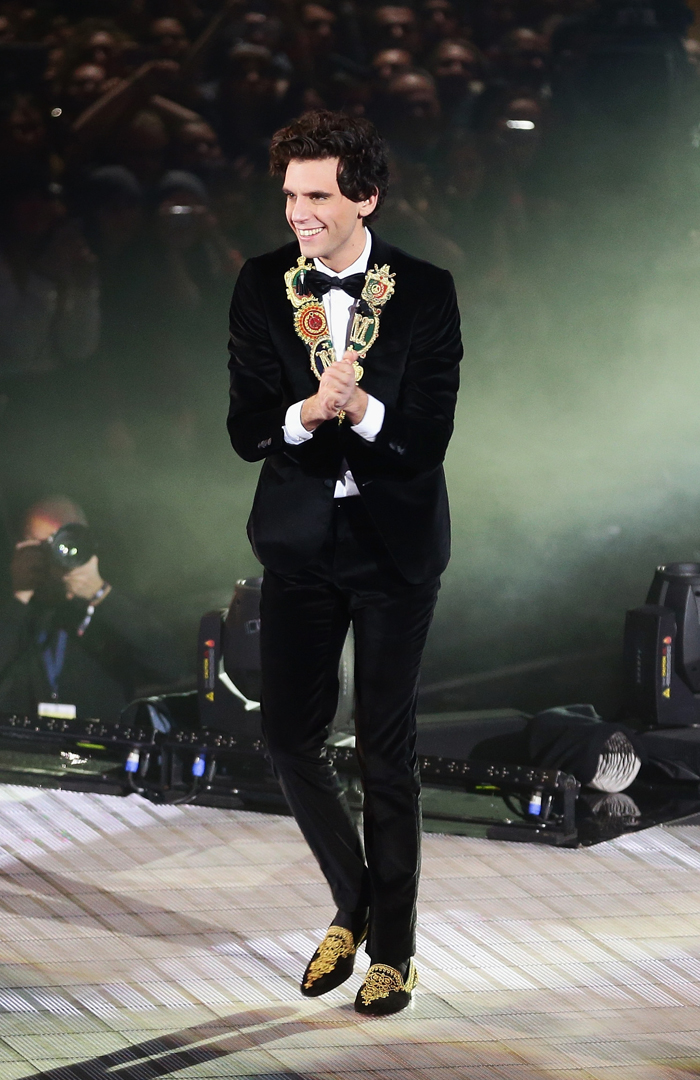 <> on December 12, 2013 in Milan, Italy.