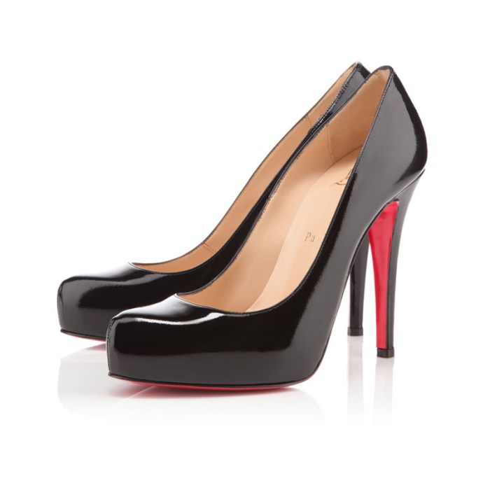 Christian Louboutin "Rolando" Almond Toe Pumps