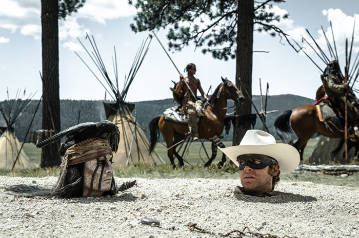Reid e Tonto in The Lone Ranger (2013)