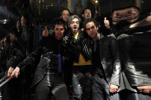 con gli Aram Quartet nella prima edizione del 1999.