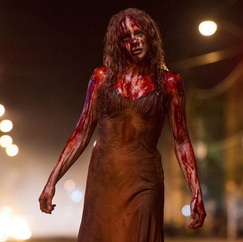 Come Chloë Moretz nel remake di Carrie…. 