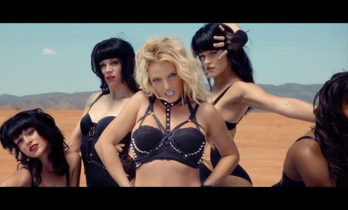 Britney Spears in Work B**ch 