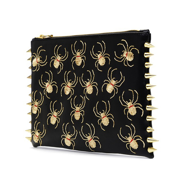 C Mpl T Unkn Wn Spider Gold Clutch €515 su runway2street.com