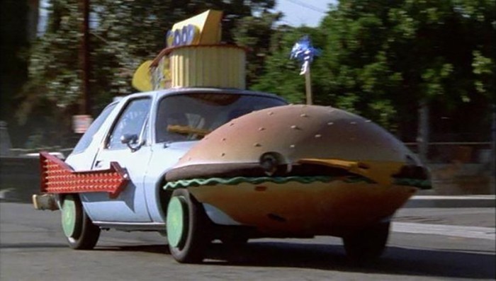 Good Burger car in Missione Hamburger (1997) 