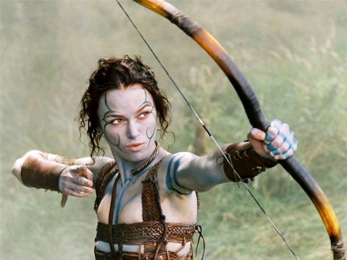 Keira Knightley è Ginevra in King Arthur (2004)