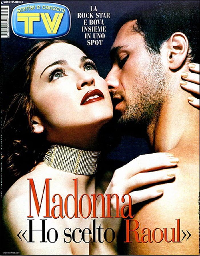  Nel 1999, le sue prestazioni di aitante baciatore sono pretese nientemeno che dalle labbra rouge di Madonna, nello spot di Max Factor. 