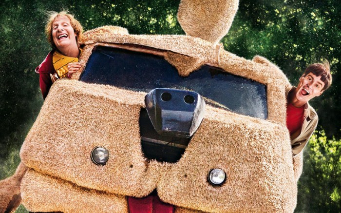 Tutti a bordo della scopation-wagon con Lloyd&Harry per un pieno di fun trivia sul film originale (1994) condite di ano-edditi sul sequel sbaca-botteghino (da mercoledì 3 in sala) che ritrova l’accoppiata Carrey+Daniels più rincoglionita di un ventennio. 